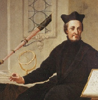 Christoph Scheiner, Jesuit priest, physicist and astronomer who in 1603, invented the pantograph.